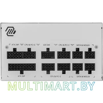 Блок питания MSI MAG A850GL PCIE5 WHITE 850W (306-7ZP8A24-CE0) картинка 4